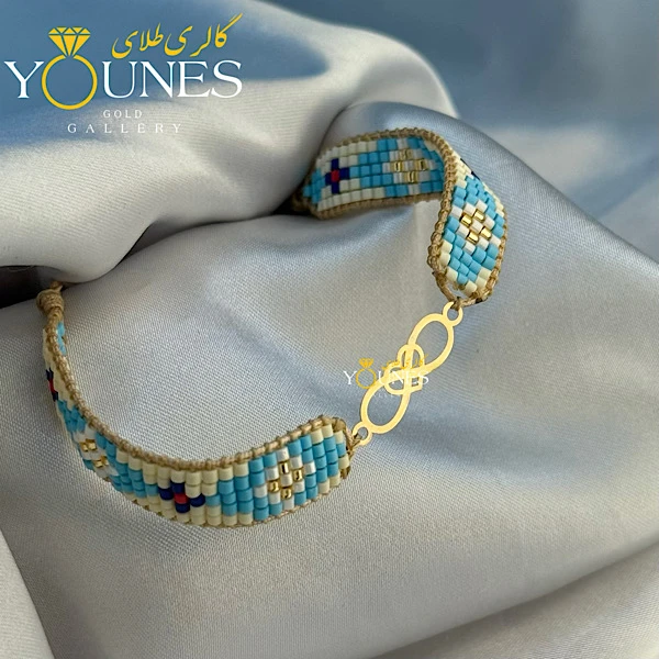 دستبند بند میوکی قلب بینهایت طلا